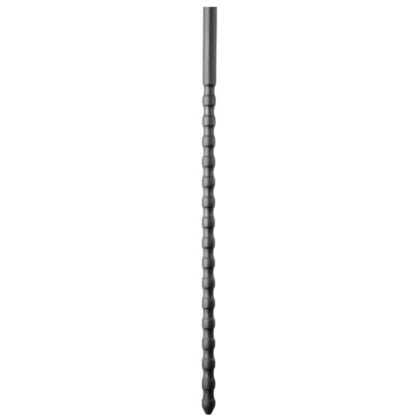 ALL BLACK - SONDE URÉTRALE EN SILICONE 6/8 MM -