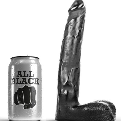 ALL BLACK - GODE RÉALISTE 21 CM -