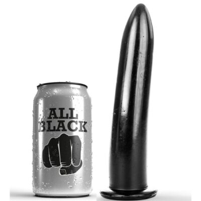 ALL BLACK - DILATATEUR ANAL ET VAGINAL 20 CM -