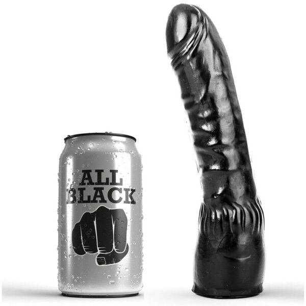 ALL BLACK - GODE NOIR RÉALISTE 20 CM -