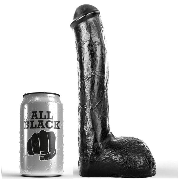 ALL BLACK - PENE ANAL RÉALISTE 23 CM -
