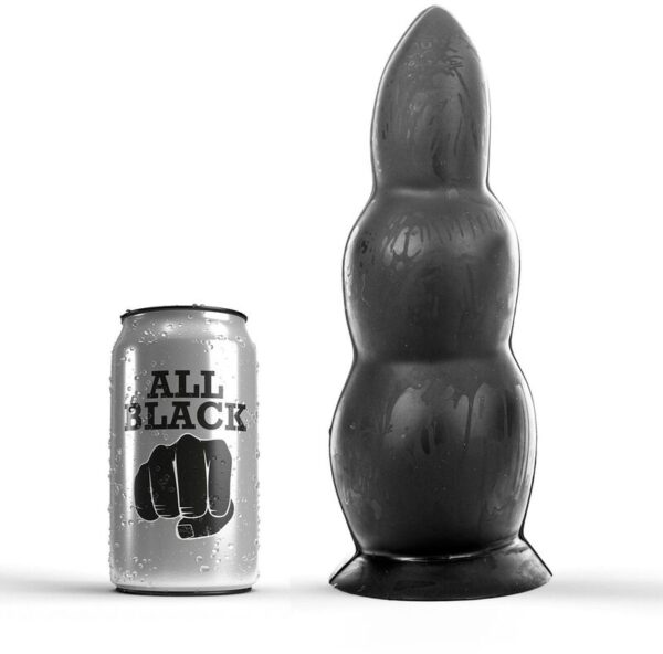 ALL BLACK - PLUG ANAL 23 CM -