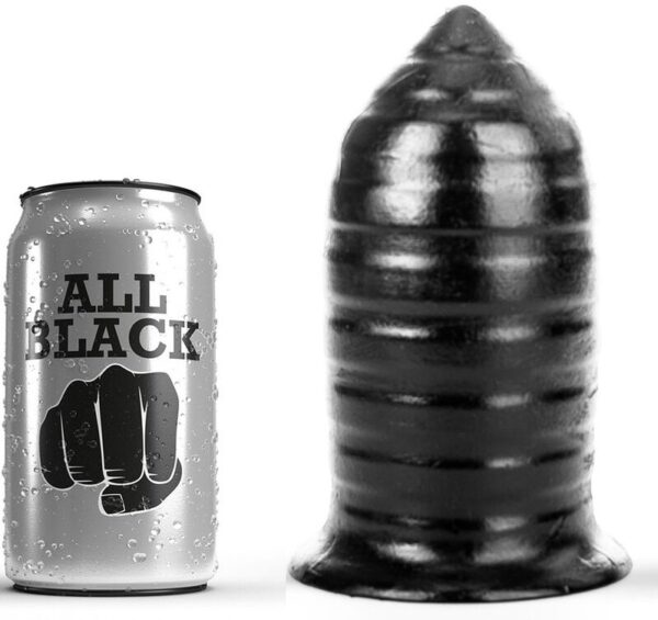 ALL BLACK - PLUG ANAL 16 CM -