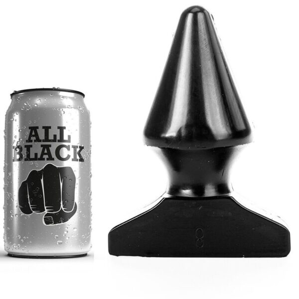 ALL BLACK - PLUG ANAL 17 CM -