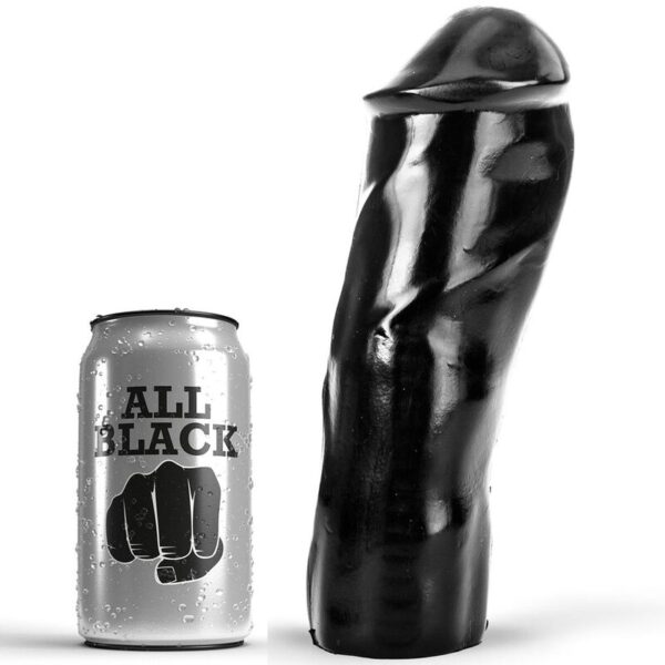 ALL BLACK - GODE RÉALISTE 20 CM -