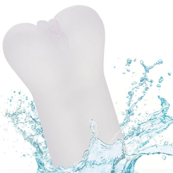 CALIFORNIA EXOTICS - BOUNDLESS VULVA STROKER - TRANSPARENT - – Image 5