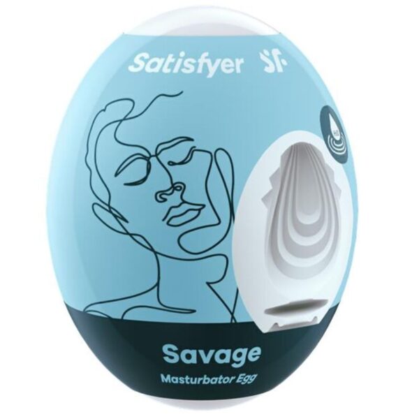 SATISFYER - OEUF DE MASTURBATEUR SAVAGE -