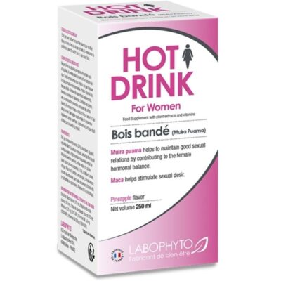 LABOPHYTO - BOISSON CHAUDE POUR FEMME COMPLÉMENT ALIMENTAIRE ÉNERGIE SEXUELLE 250 ML -