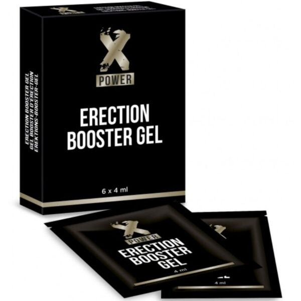 XPOWER - GEL BOOSTER D-ÉRECTION 6 X 4 ML -