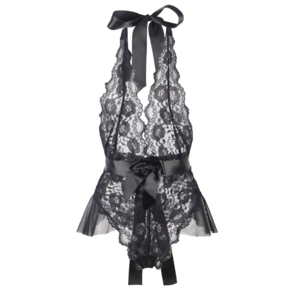QUEEN LINGERIE - TEDDY BAS DENTELLE L/XL - – Image 5