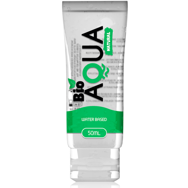 BIOAQUA - LUBRIFIANT INGRÉDIENTS NATURELS À BASE D''EAU 50 ML -