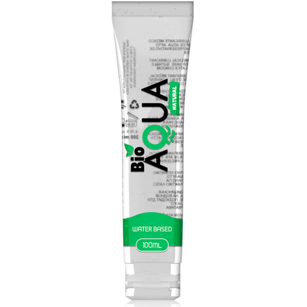 BIOAQUA - LUBRIFIANT INGRÉDIENTS NATURELS À BASE D''EAU 100 ML -