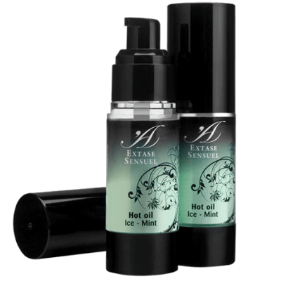 EXTASE SENSUAL - HUILE DE MASSAGE A EFFET GLACE EXTRA FRAÎCHE 100 ML -