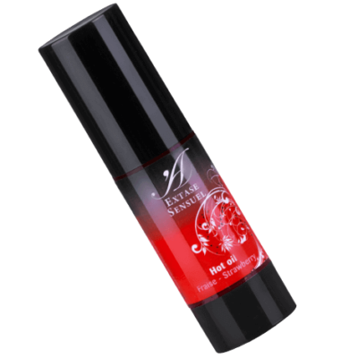 EXTASE SENSUAL - HUILE STIMULANTE CHALEUR FRAISE 30 ML -