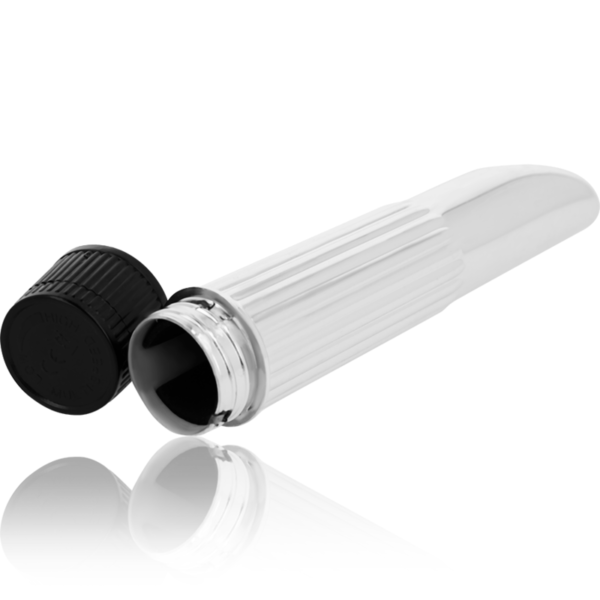 OHMAMA - MINI VIBRATEUR ARGENT 13,5 CM - – Image 3