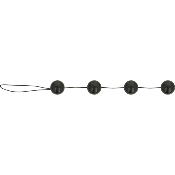 OHMAMA - BOULES ANAL CHINOISES NOIRES 170 GR - – Image 2