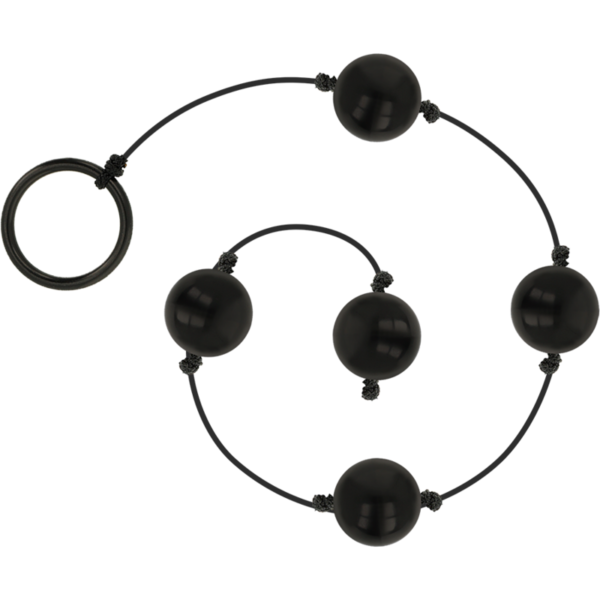 OHMAMA - MINI BALLES ANAL OU VAGINALES CHINOIS NOIRES -