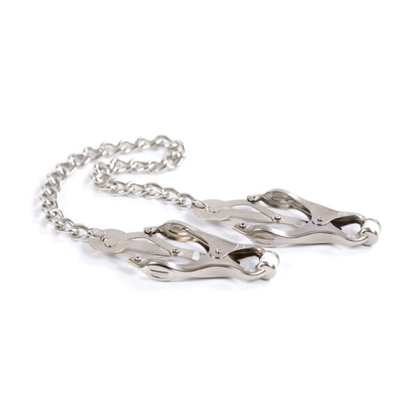 OHMAMA FETISH - PINCES MÉTALLIQUES AVEC CHAÎNE - – Image 2