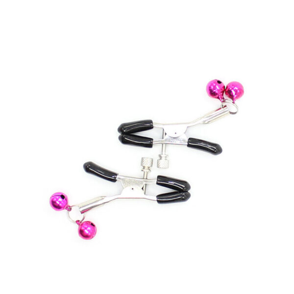OHMAMA FETISH - PINCES  TÉTONS AVEC CLOCHE ROSE - – Image 5