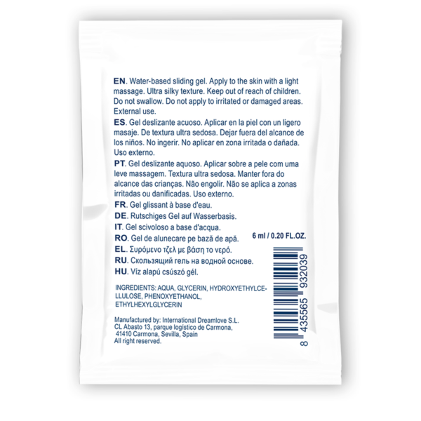 WATERFEEL - GEL DE GLISSEMENT NEUTRE  BASE DEAU 6 ML - – Image 3