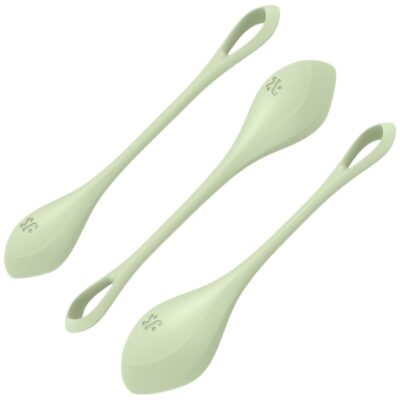 SATISFYER - ENSEMBLE ENTRAÎNEMENT YONI POWER 2 VERT -