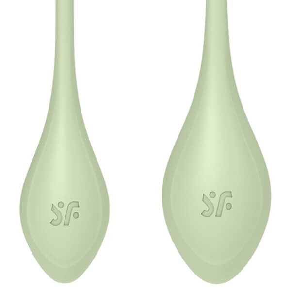 SATISFYER - ENSEMBLE ENTRAÎNEMENT YONI POWER 2 VERT - – Image 2