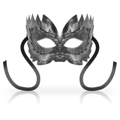 OHMAMA - MASQUES ANTIZAZ STYLE VÉNITIEN ARGENT -