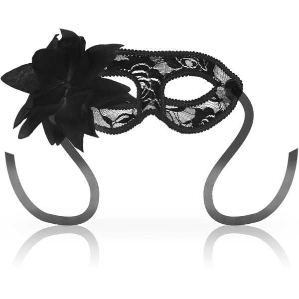 OHMAMA - MASQUES MASQUES DENTELLES NOIRES ET FLEURS -