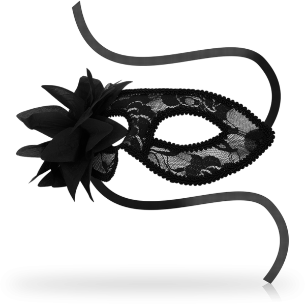 OHMAMA - MASQUES MASQUES DENTELLES NOIRES ET FLEURS - – Image 2