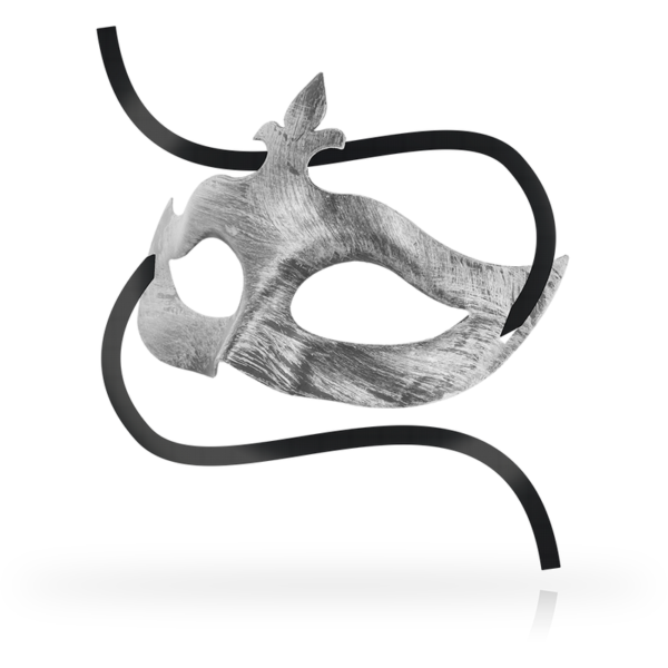 OHMAMA - MASQUES MASQUE FLEUR DE LIS ARGENT - – Image 2