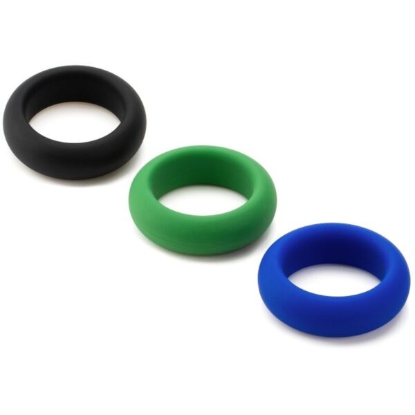 JE JOUE - ENSEMBLE SILICONE ANNEAUX PÉNIS SILICONE -