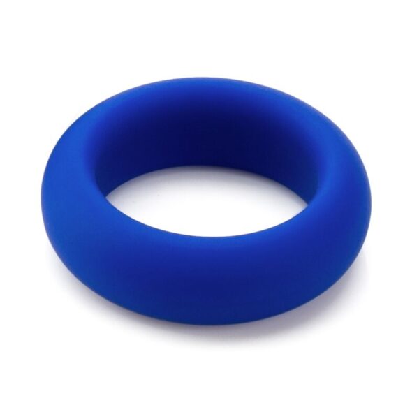 JE JOUE - BAGUE SILICONE BLEUE STRANGULATION MINIMUM - – Image 2