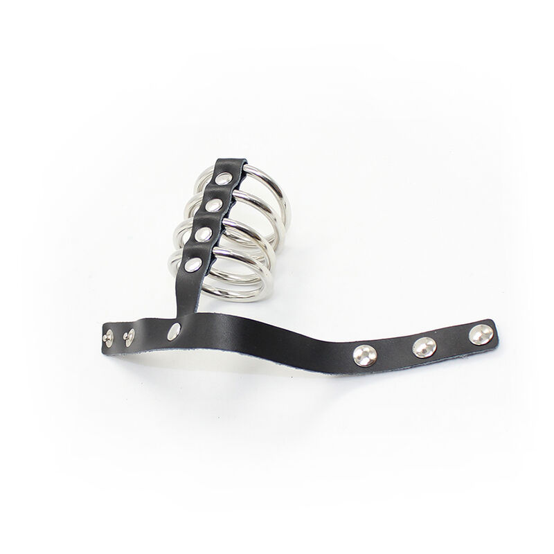 OHMAMA FETISH - GAINE PÉNIENNE AVEC ANNEAUX MÉTALLIQUES - – Image 2