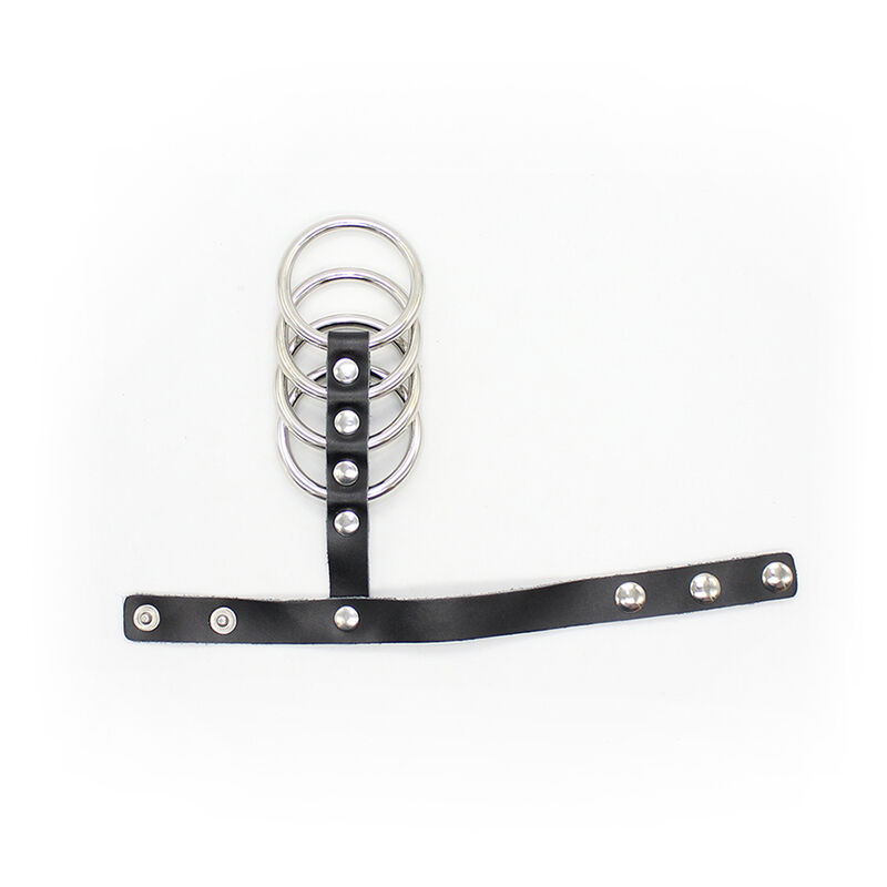 OHMAMA FETISH - GAINE PÉNIENNE AVEC ANNEAUX MÉTALLIQUES - – Image 4