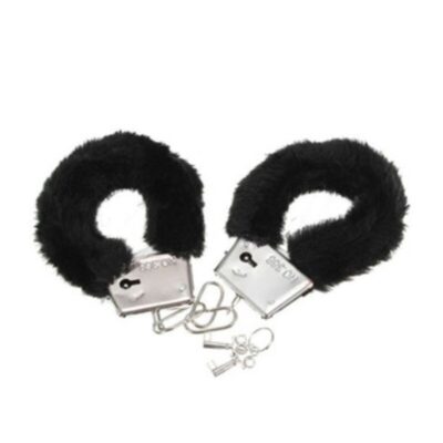 DIABLO PICANTE - MENOTTES EN FOURRURE PLAISIR NOIR -