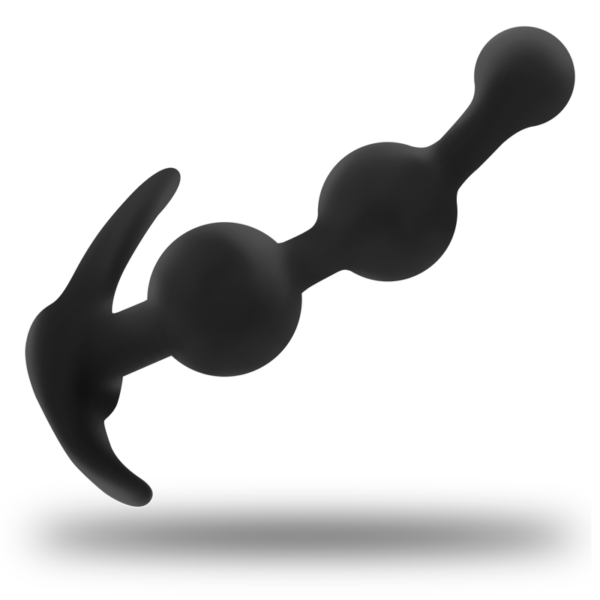 OHMAMA - PLUG ANAL EN SILICONE COURBÉ 13 CM -