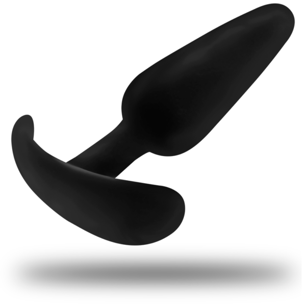 OHMAMA - BOUCHON ANAL EN SILICONE AVEC PETITE POIGNÉE -