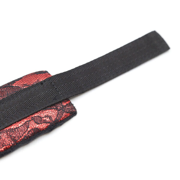 OHMAMA FETISH - MENOTTES EN VELOURS AVEC RUBAN EN NYLON - – Image 7