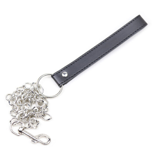OHMAMA FETISH - COLLIER DE SOUMISSION AVEC 3 ANNEAUX - – Image 7
