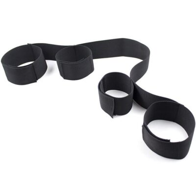 OHMAMA FETISH - SPREADER SOFT BAR FULL NYLON RETENUES DE POIGNET -