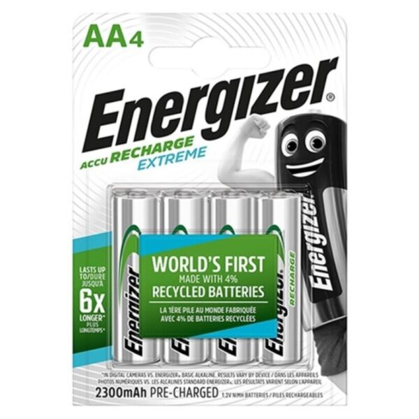 ENERGIZER - BATTERIE RECHARGEABLE EXTREME HR6 AA 2300mAh 4 UNIT? -