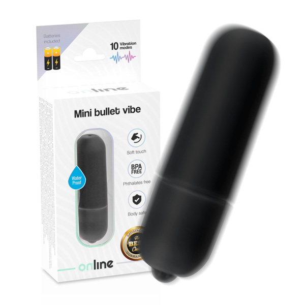 ONLINE - MINI BALLE VIBRANT NOIRE - – Image 2