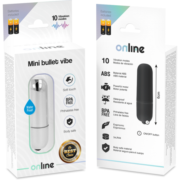 ONLINE - MINI BALLE VIBRANTE ARGENT - – Image 5