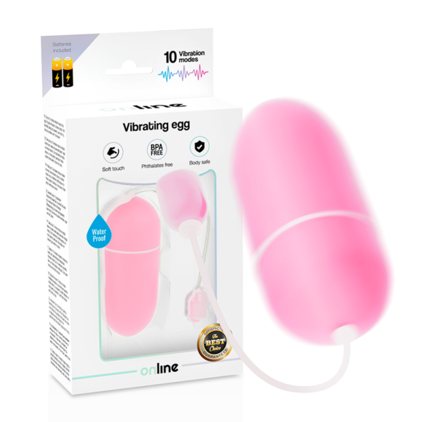 ONLINE - OEUF VIBRANT ROSE IMPERMÉABLE - – Image 2