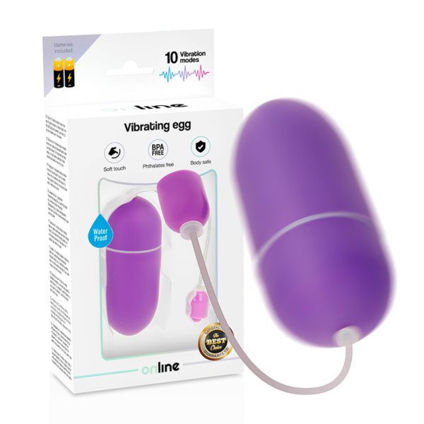 ONLINE - OEUF VIBRANT IMPERMÉABLE LILAS - – Image 2