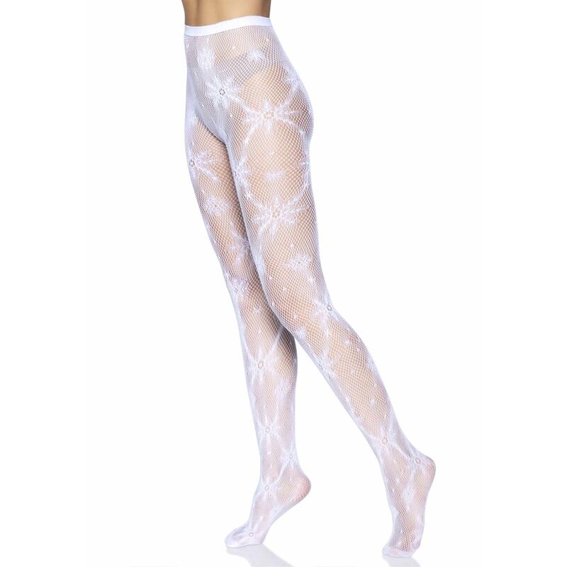 LEG AVENUE - COLLANT RÉSILLE FLOCON DE NEIGE TAILLE UNIQUE - – Image 6