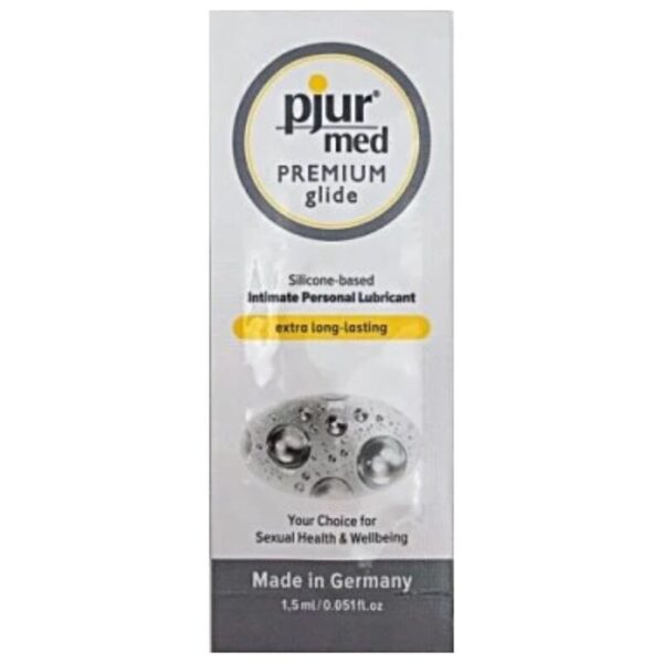 PJUR - LUBRIFIANT SILICONE MED 1.5 ML -