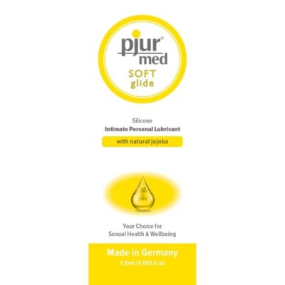 PJUR - LUBRIFIANT SILICONE MED SOFT GLIDE 1.5 ML -