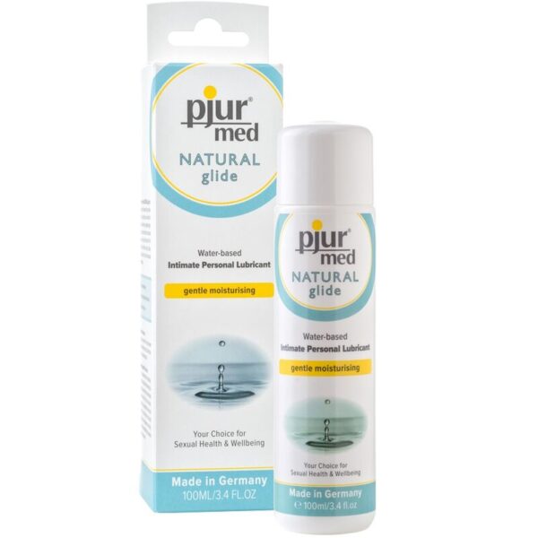 PJUR - MED LUBRIFIANT NATUREL  BASE EAU 100 ML -
