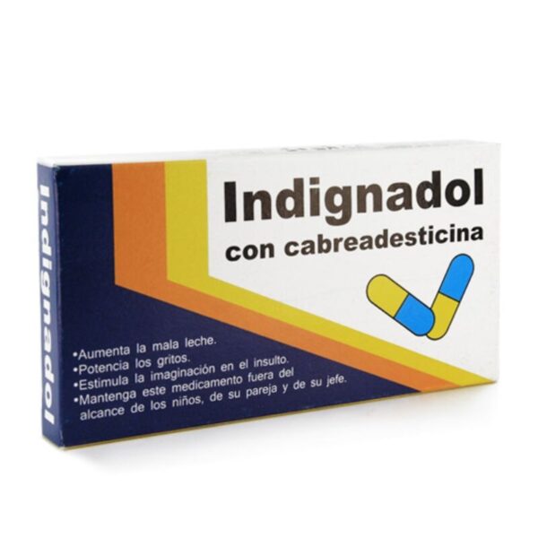 DIABLE GOLOSO - BOITE A MEDICAMENTS INDIGNADOL -